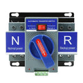 Dual Power Automatic Transfer Switch 110V 2P 63A Generator Changeover Switch for Home Backup Power Supply 50HZ 60HZ ATS