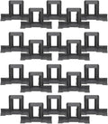 20pcs 35mm Solar Panel Drainage Clips Water Drain Buckles for Photovoltaic Panels Mud Guide Clips Outdoor Solar Water Drainage Accessories