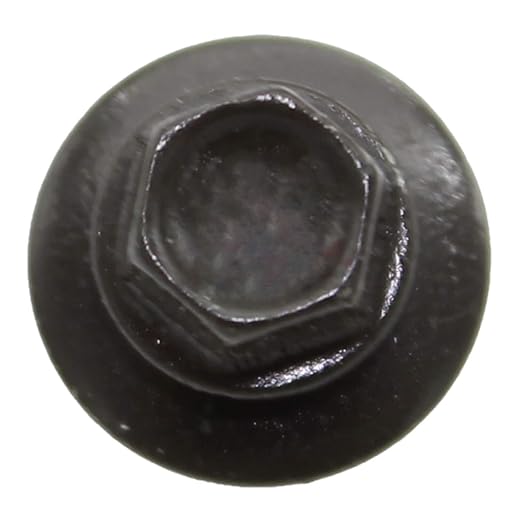 Metal Roofing Screws: (250) 10 x 1 Dark Bronze Hex Head Sheet Metal Roof Screw. Self Starting Metal to Wood siding Screws. EPDM Washer. Colored Head