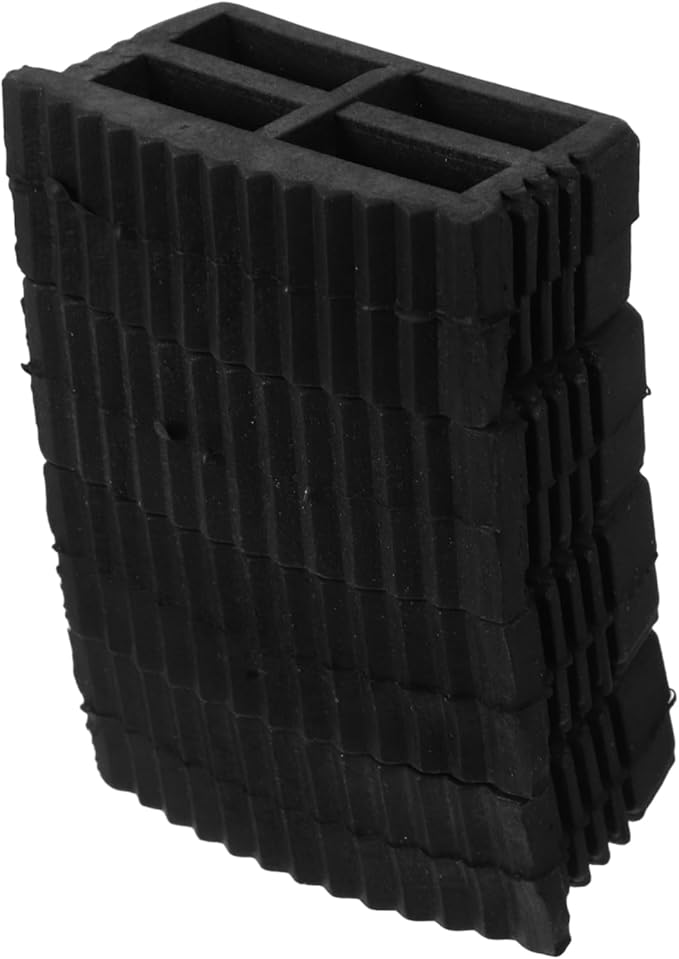 ARTIBETTER 4pcs Non-Slip Ladder Stabilizer End Caps Ladder Foot Covers for Roof Rv Stairs Safety Durability