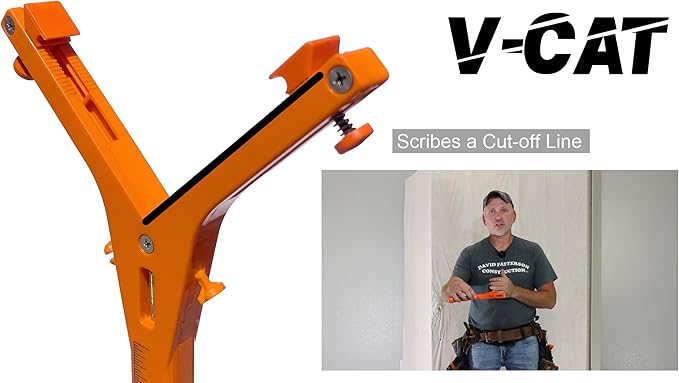 VCAT – Vinyl Siding Installation Tool | Ensures Straight, Even Siding in Half the Time| DIY & Professional Siding Alignment & Leveling | Contractor-Grade Precision | Home Improvement Siding Tool