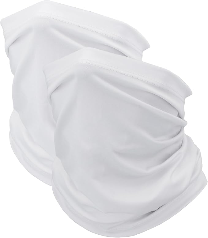 JHYWELL Cooling Neck Gaiter Face Mask, UV Protection Masks Gator, Windproof Bandana for Skiing, Fishing, Hiking, Cycling