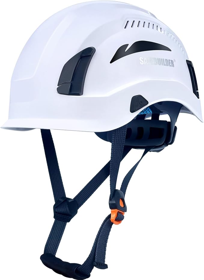 Safety Helmet Hard Hats Construction Head Protection 6-Point Suspension Lightweight Work Outdoor,Industrial ANSI Approved