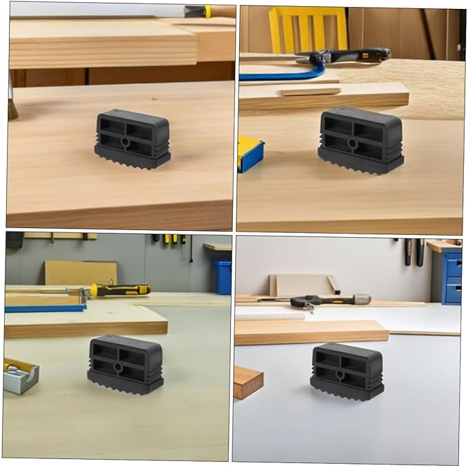 PRETYZOOM 2pcs Non Slip Rubber Caps for Ladder Legs Skid Cushion Covers for Stability Noise Reduction and Strong Traction Accessories