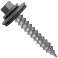 Metal Roofing Screw: (250) 12 x 1-1/2" CHARCOAL Hex Sheet Metal Roof Screw. Sharp Point metal to wood siding screws. 5/8" EPDM washer.