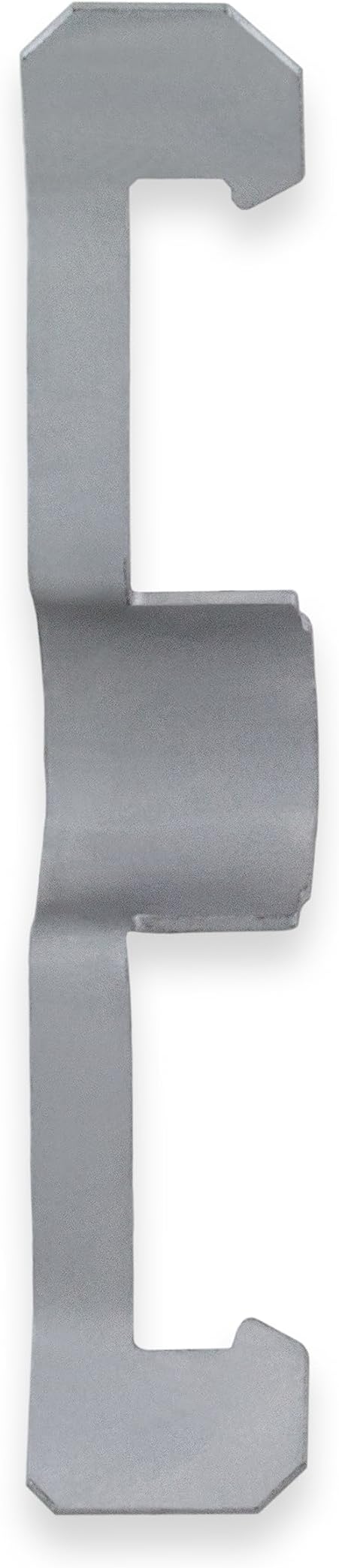 Conduit Cable Support Clip to Ceiling Wire, Threaded Rod & Flanges. Heavy Duty Spring Steel Clip / 100 Pack