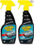 Invisible Glass 92163-2PK Premium Glass Cleaner Spray for Car Windshields and Windows – Automotive and Home Window Cleaner – Streak-Free, Ammonia-Free, Tint-Safe – 16 fl oz (Pack of 2)