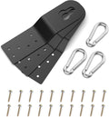 3-Pack Roof Safety Anchor,Ybenlld Permanent Roof Anchor For Fall Protection Connects To Wood Surfaces,Safety Harness,Safety Ropes for Fall Protection,and Other Roof Safety Kit