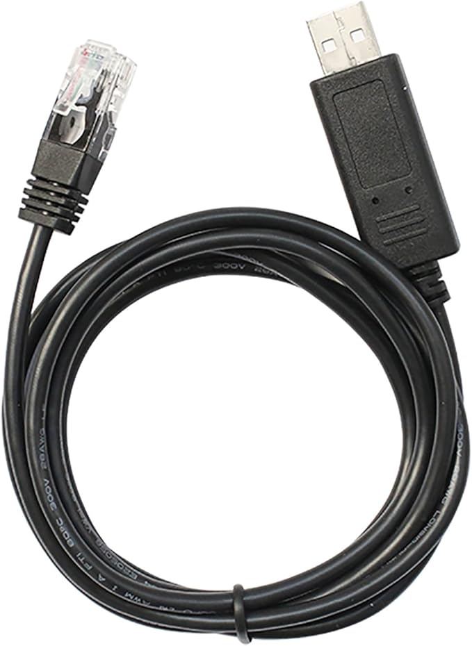 EPEVER USB to RS485 PC Communication Cable 1.5M for MPPT Solar Charge Controller with RJ45 Connector (CC-USB-RS485-150U)