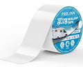 PAULINN RV Camper Roofing Repair Sealant Tape White, 4 Inch X 50 Foot Natural Rubber Roof Sealing Tape, UV & Weatherproof Roof Seal Tape for RV Camper Trailer Boat Sealing Leak Repair