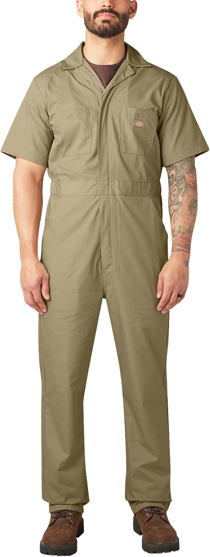 Dickies mens Short Sleeve Coveralls