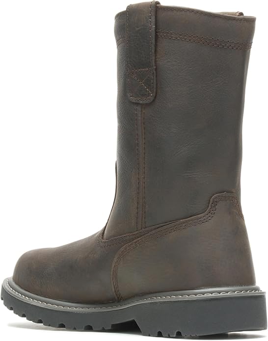 Wolverine Men's Floorhand Waterproof 10in Wellington Dark Brown Work Boot