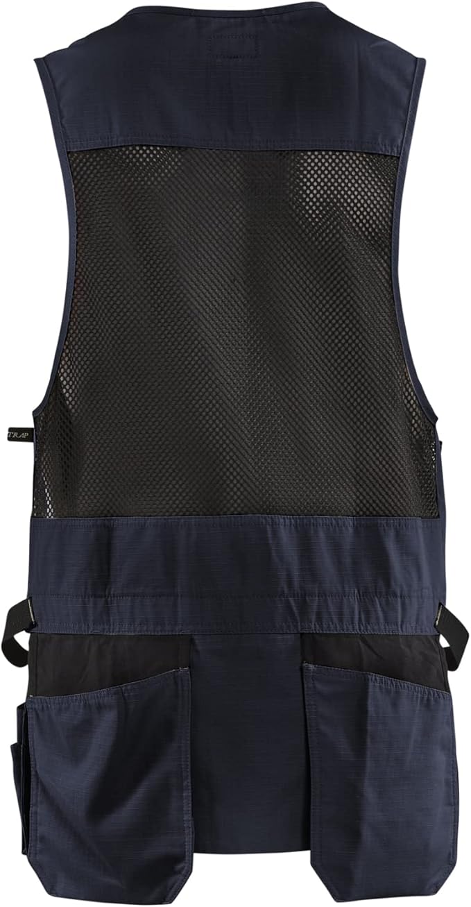 Blaklader Men's Ripstop Kangaroo Mesh Work Vest with Utility Pockets