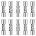 Baomain 10-Pack gPV Solar PV Fuse 5A 1000V DC, 10x38mm, 33kA Breaking Capacity, CE Listed for Photovoltaic Systems, Combiner Boxes (5 Amp.)
