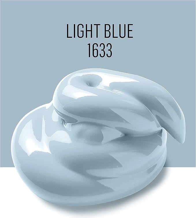 FolkArt Outdoor Acrylic Paint in Assorted Colors (2 Ounce), 1633 Light Blue