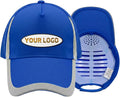 YOWESHOP Reflective Safety Baseball Cap Customize Logo with Removable PE Shell Hi-Vis Safety Work Hat