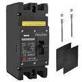 Heschen DC Molded Case Circuit Breaker MCCB, 2 Poles, DC1000V Photovoltaic Circuit Breaker, for Solar PV System Solar Panels Grid System (315A HSM3DC-320)