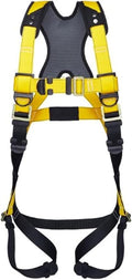 Guardian Fall Protection 37101 Series 3 Harness, Fall Protection Harness, Medium/Large, Yellow/Black