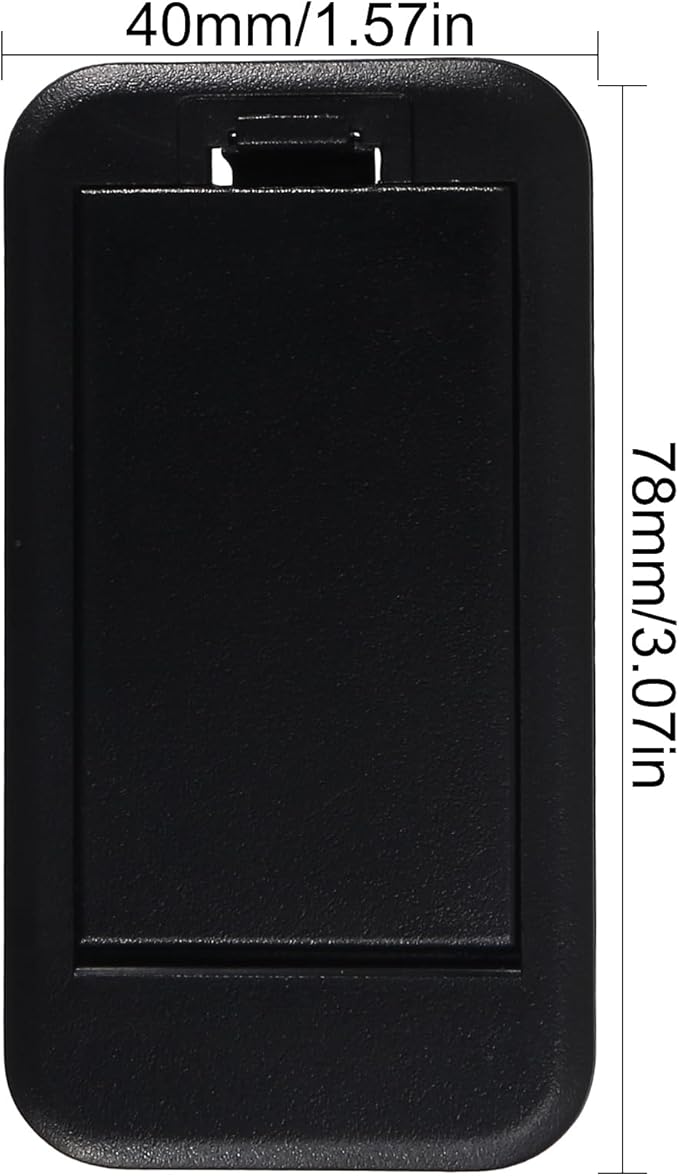 2pcs 9V Battery Cover Battery Box Case Compartment for Active Guitar Bass