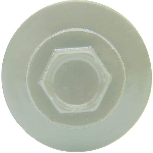 Metal Roofing Screws: (250) 12 x 2 Bone White Hex Sheet Metal Roof Screw. Sharp Point Metal to Wood siding Screws. 5/8" EPDM Washer
