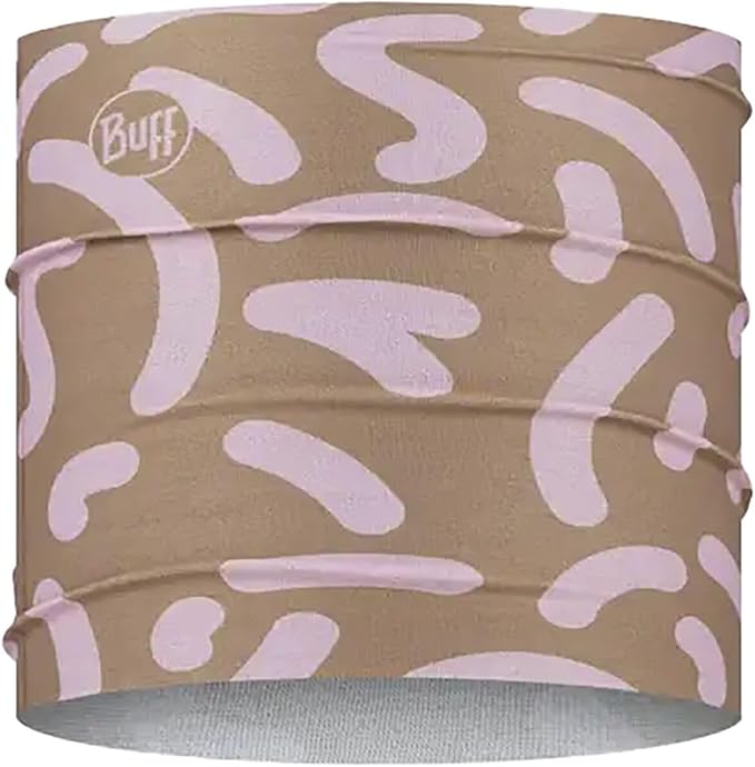 BUFF CoolNet UV Half Neck Gaitor, UPF 50 Sun Protection, Breathable, Versatile, Quick Dry Face Mask, Bright Color, Adult Size