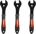 3PCS Bike Cone Wrench Set Tool, Bicycle Wheel Hub Axle Nut Install Remover Cycling Spanner (17-18-19mm)