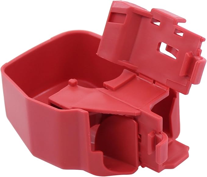 ApplianPar Battery Terminal Cover Red for Honda Accord 2.4 2003-2009, Element 2003-2009, CRV 2010-2011, Civic Si 2002-2003, for Acura RSX 2002-2006, TSX 2004-2014