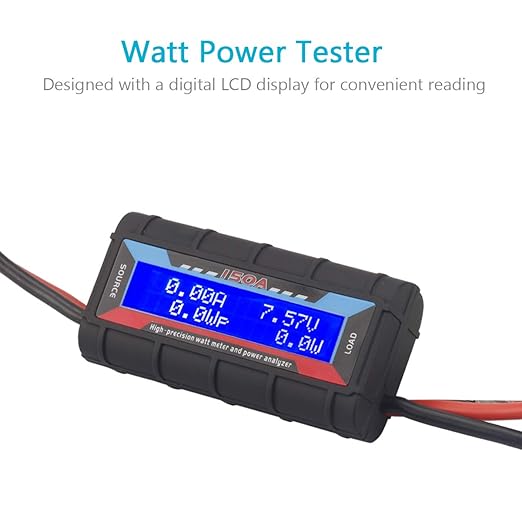 150A High Precision Power Analyzer Multi Meter for Measuring Power Watt (W) Voltage (V) Current (A) Charge (Ah) Energy (Wh)