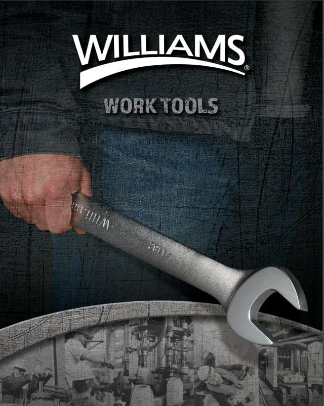 Williams JHWWS-476 6-Piece Adjustable Pin Spanner Wrench Set, Ideal for Adjusting Collars, Lock Nut Rings, and Bearings