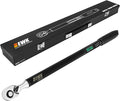 EWK 1/2" Drive Digital Torque Wrench 7.4-147.6 ft-lbs (10-200 Nm) with LED Display & Audible Buzzer, for Car Repairs and Medium to Heavy-duty Applications
