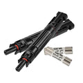 10A 1000V Solar Fuse IP67 Solar Fuse Holder Inline 2 PCS PV Panel String Fuse Male and Female Connector for Solar Pannel (Pack of 2)