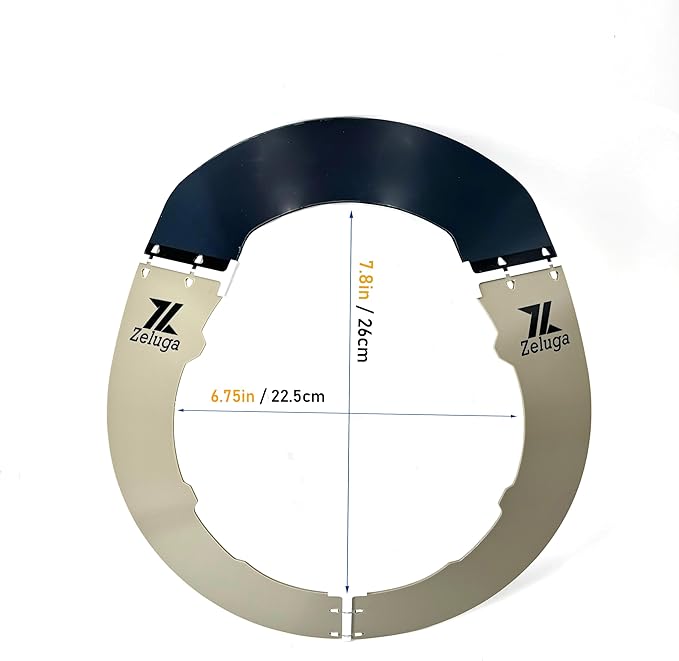 Professional Hard Hat Sun Shade Visor - Reusable and Replaceable Visor with Sun & Heat Protection, Hard Hat Attachment