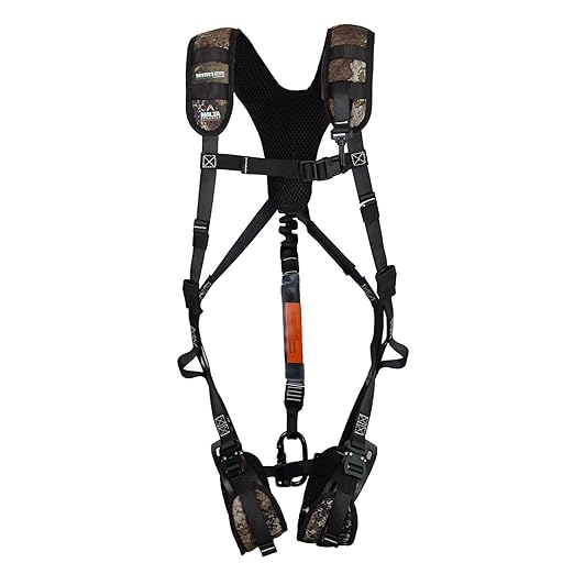 Malta Hunting Safety Ultralight Tree Stand Safety Harness Kit Set, TrueTimber Patterns, Multi-Sizes (Strata Camo, Large-XLarge)