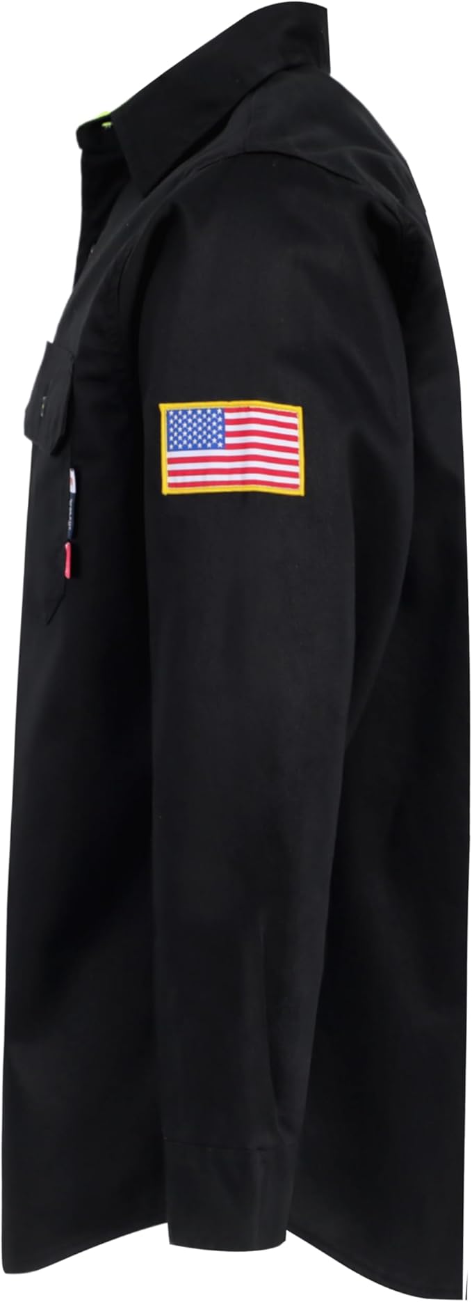 BOCOMAL FR Shirts for Men Flame Resistant Light Weight NFPA2112 Fire Retardant Welding Shirt Water & Oil Repellent Finish