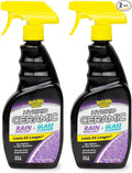 Invisible Glass 92183-2PK Hybrid Ceramic Rain Repellent and Glass Cleaner – Cleans & Protects Car Windows and Windshields with Long-Lasting Water-Repellent Si02 Technology – 16 fl oz (Pack of 2)