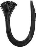Zip Ties 22 inch Black 70lb Tensile Strength UV Resistant Large cable Ties for indoor and outdoor use Awnings Tying Branches Bundling of Crops Fixed Water Pipes 80 Pack