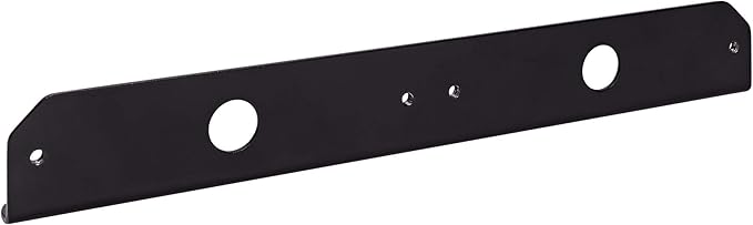 LAMPHUS Dual Parallel L-Shaped Mounting Bracket PlanarFlash Lighthead [Rust Resistant] [Powder Coated] [Fits up to 2 PlanarFlashes] - Perfect for Pickup Trucks, ATVs, and Cars