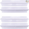 4X UV ABS Solar Panel Spoiler Bracket Long Side Solar Mount Bracket 460mm for Caravan/Rv Roof/B