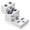 1 Pack Mechanical Panelboard Lug Grounding Mechanical Lug Two Conductors, 500 Kcmil-4, 600 MCM-2 Wire Range