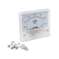 85C1 DC Pointer Ammeter Analog Meter 200mA Rectangle Panel Mounted Current Meter Ammeter Tester 0-200 mA DC 85C1 65 * 56MM