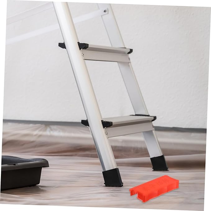 Ladder Feet Safety Caps Nonslip Ladder Protectors for Stability Longevity Versatile Use for Home Construction