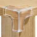 8 Pack Corner Protectors, Clear Table Corner Guards Protectors Baby Proof Furniture Corners & Edges Safety Bumpers Covers, T Shaped 1.4x1.4x1.4 in