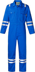 Men's Work Coverall High Visibility Overalls Mechanics Coveralls Workwear Jumpsuit with Multi Pockets