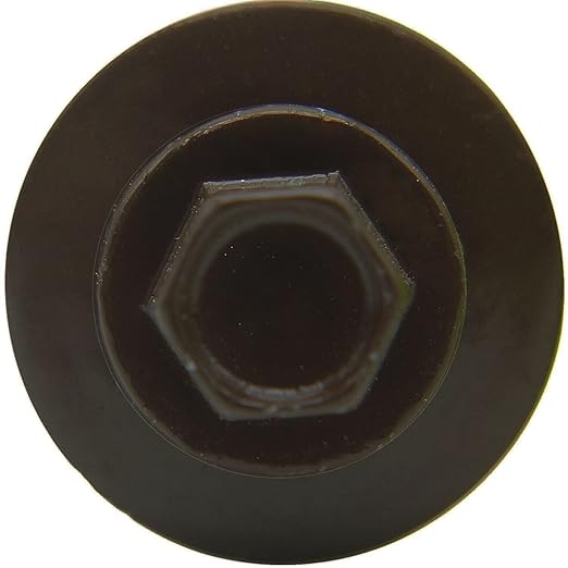 Metal Roofing Screw: (250) 12 x 1-1/2" Antique Bronze Hex Sheet Metal Roof Screw. Sharp Point Metal to Wood siding Screws. 5/8" EPDM Washer.