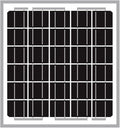 Newpowa 5W(Watts) 12V(Volts) 5W Monocrystalline 10BB Solar Panel Battery Maintainer High-Efficiency PV Module Power for Battery Charging of Boat RV Gate Opener Fences