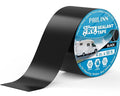 PAULINN RV Camper Roofing Repair Sealant Tape Black, 4 Inch X 50 Foot Natural Rubber Roof Sealing Tape, UV & Weatherproof Roof Seal Tape for RV Camper Trailer Boat Sealing Leak Repair