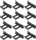 COHEALI 12pcs Solar Panel Drain Clips 30mm Water Guide Clamp for Module Maintenance Auto Remove Stagnant Water Suitable for Solar Panel Frame Cleaning