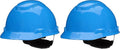 3M Hard Hat SecureFit H-700 Series Cap Style Safety Helmet with Uvicator Sensor, 4-Point Pressure Diffusion Ratchet Suspension