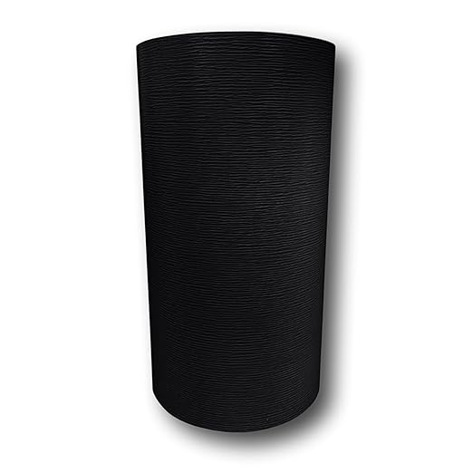 Eagle 1 Aluminum/Vinyl Siding Coil (Multiple Sizes) Each Roll Includes Free 1.25" Matching Stainless Steel Trim Nails - Fascia Cover- Aluminum Flashing Roll (24" x 50 FT, Black Woodgrain)