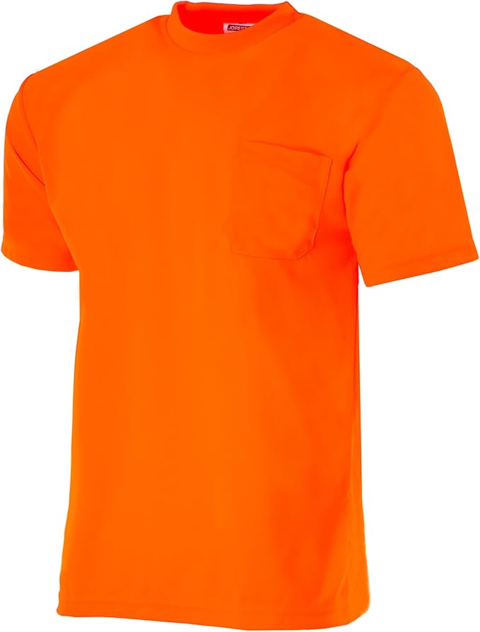 JORESTECH Pack of 5 Short Sleeve T-Shirts: The Ultimate Blend of Moisture-Wicking and Fast-Drying Comfort for All-Day Use